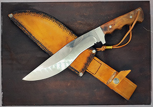 JN coltello kukri fatto a mano T1d